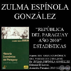 REPBLICA DEL PARAGUAY - AO 2010 - CUADROS Y TABLAS (Dra. ZULMA ESPNOLA GONZLEZ)